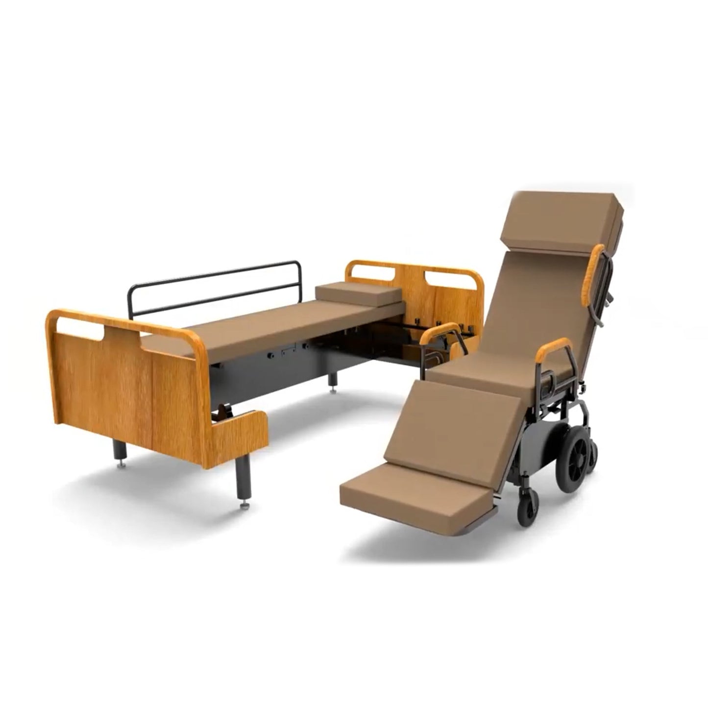 CA1301 Cama multifuncional con silla de ruedas