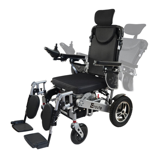 8000RN silla de ruedas eléctrica (reclinación automática del respaldo)