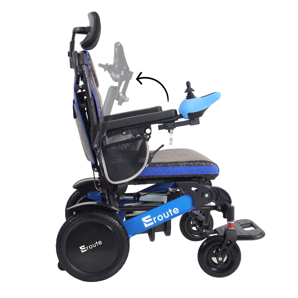 8000FR XL silla de ruedas eléctrica (plegado y posicionamiento automáticos)