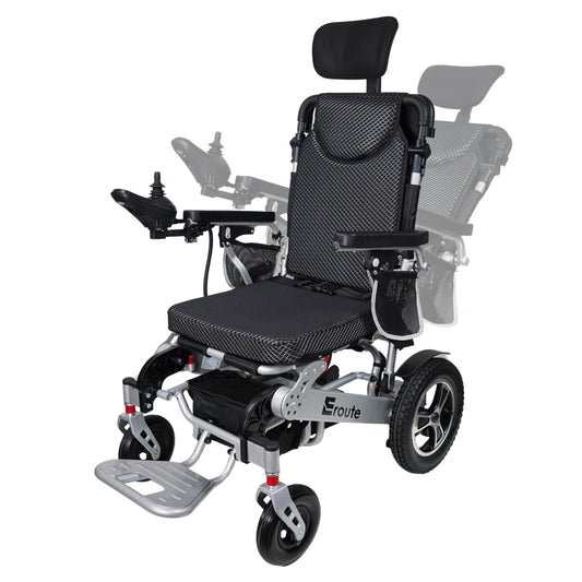 8000FR silla de ruedas eléctrica (plegado y posicionamiento automáticos)