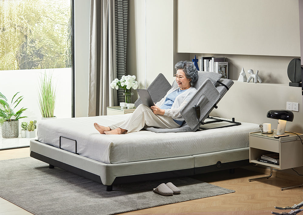 Respaldo eléctrico para cama