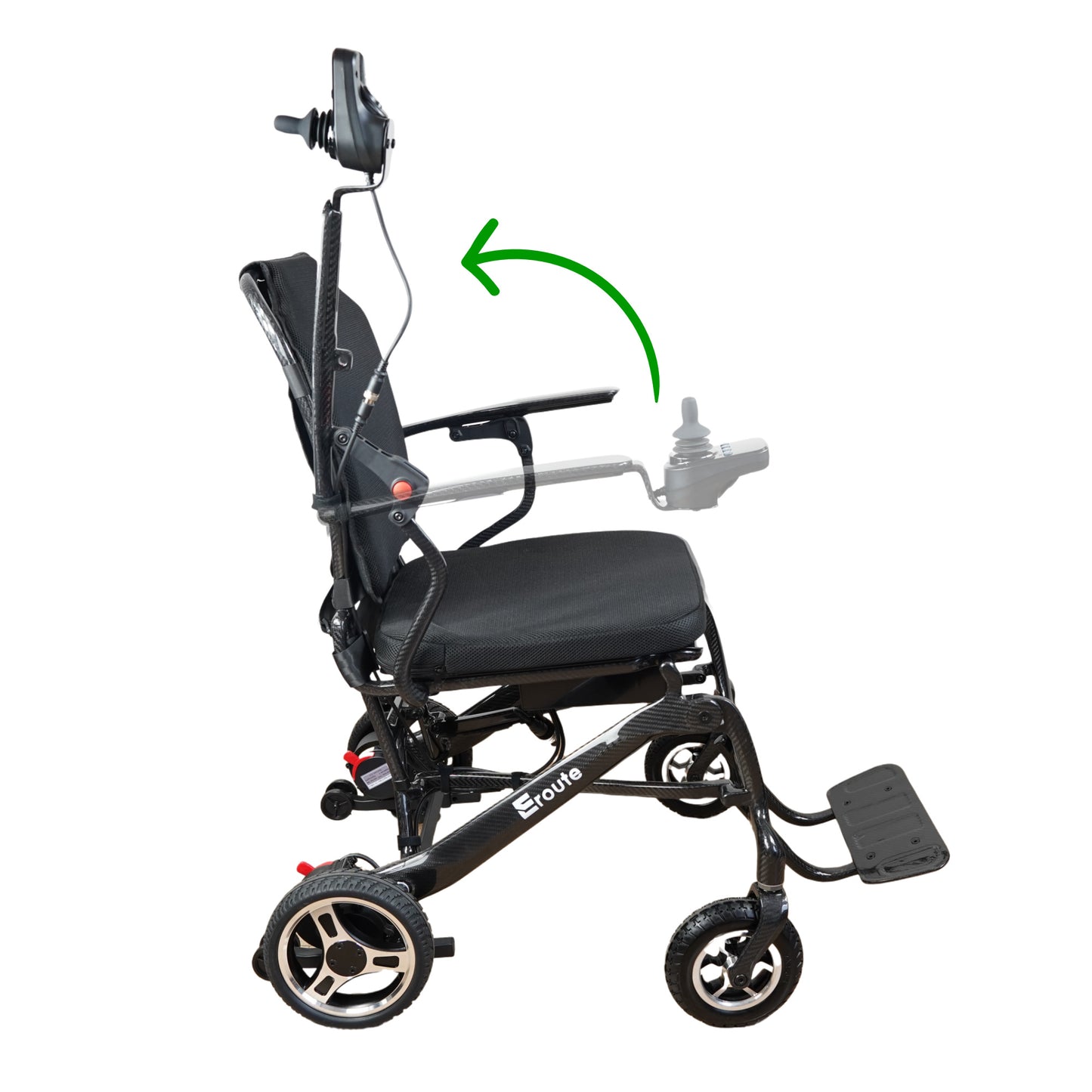 7001 silla de ruedas eléctrica (carbono)