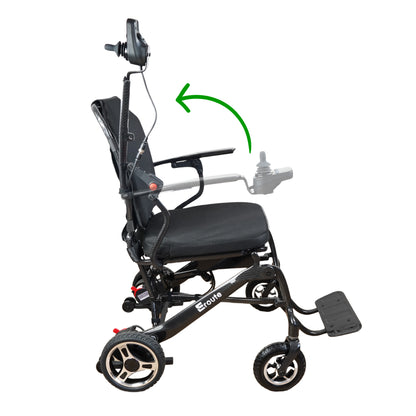 7001 silla de ruedas eléctrica (carbono)