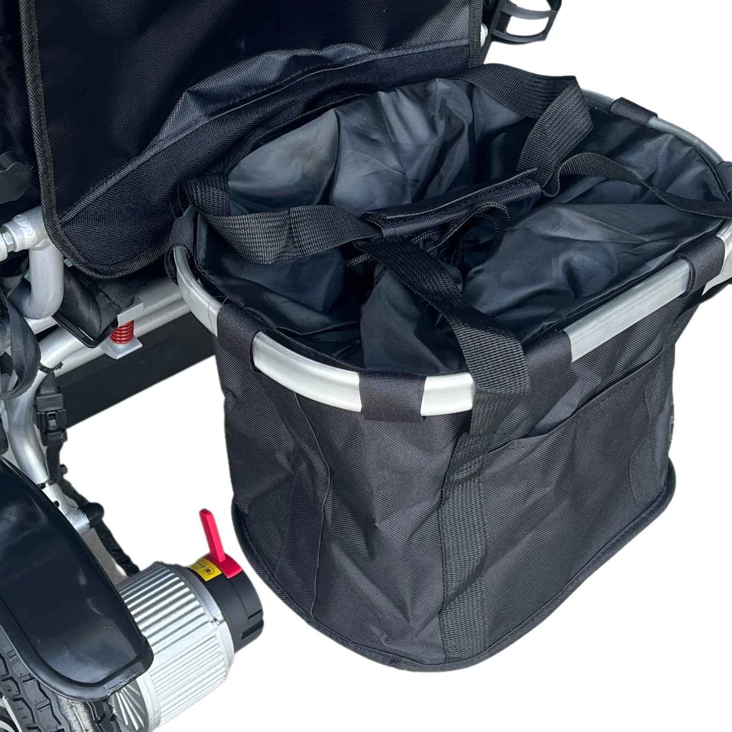 Cesta para silla de ruedas