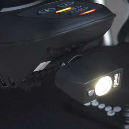 Linterna y cargador USB
